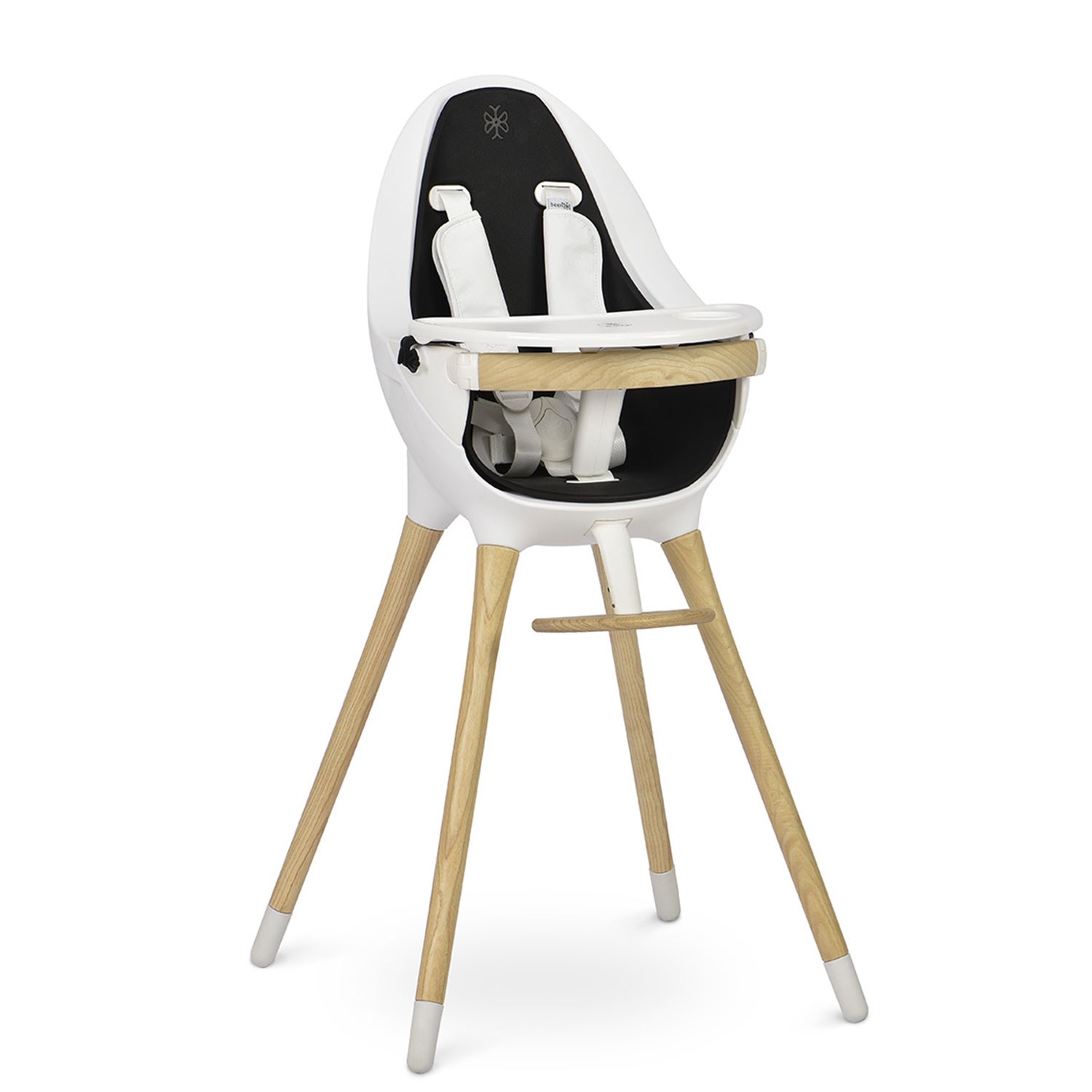 Been Eggy Mama Sandalyesi White-Black