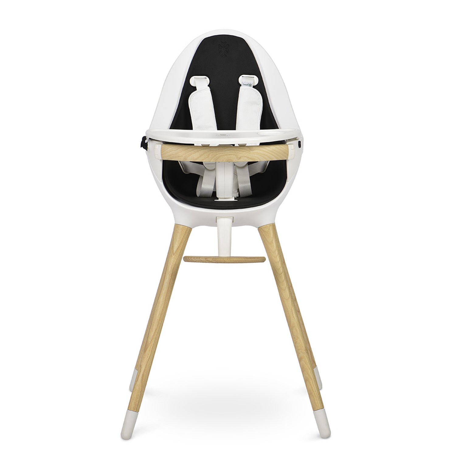 Been Eggy Mama Sandalyesi White-Black