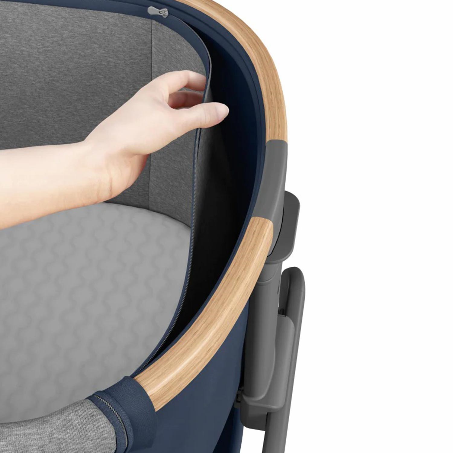 Maxi Cosi Iora Anne Yanı Beşik Essential Blue