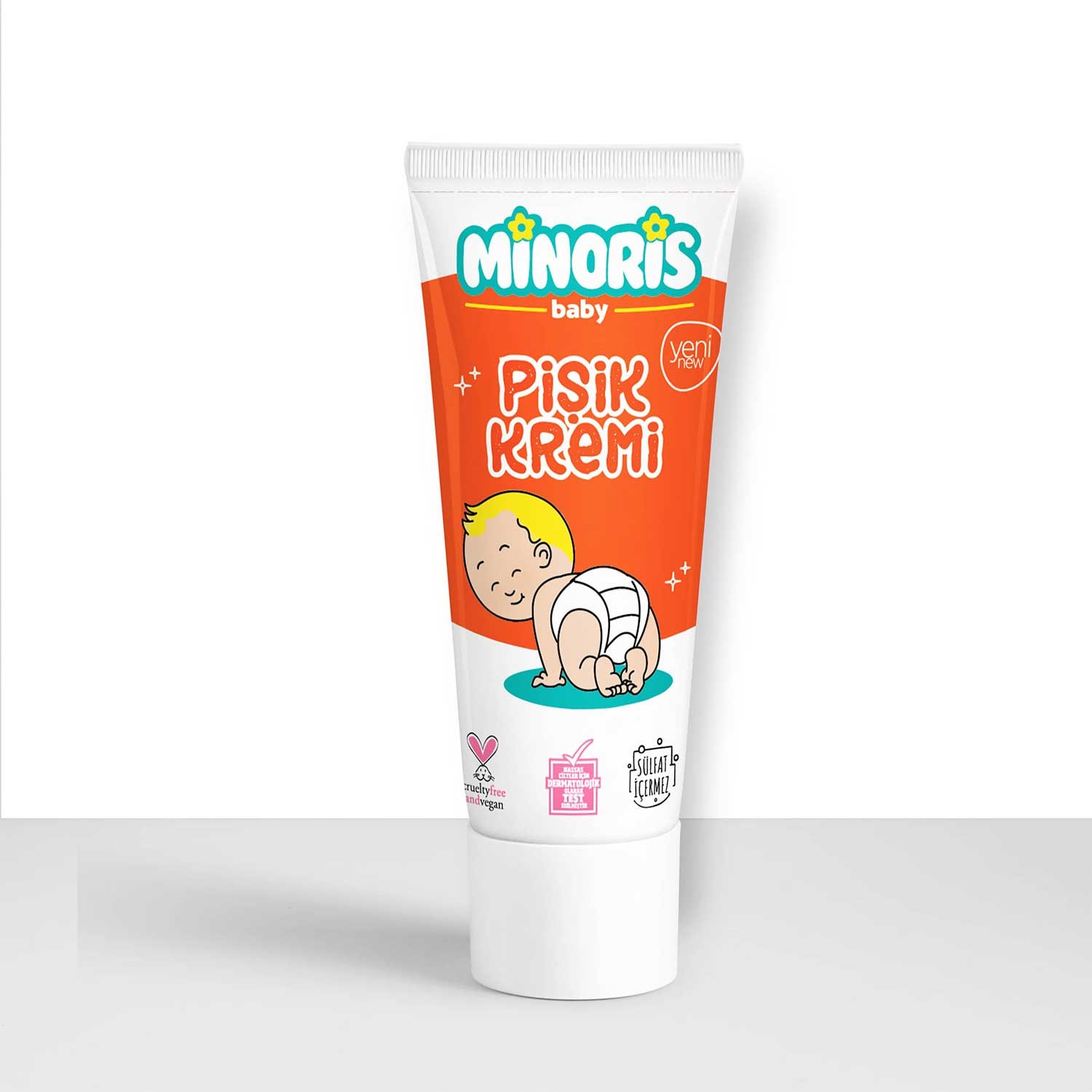 Minoris Baby Organik Pişik Kremi 35 gr 