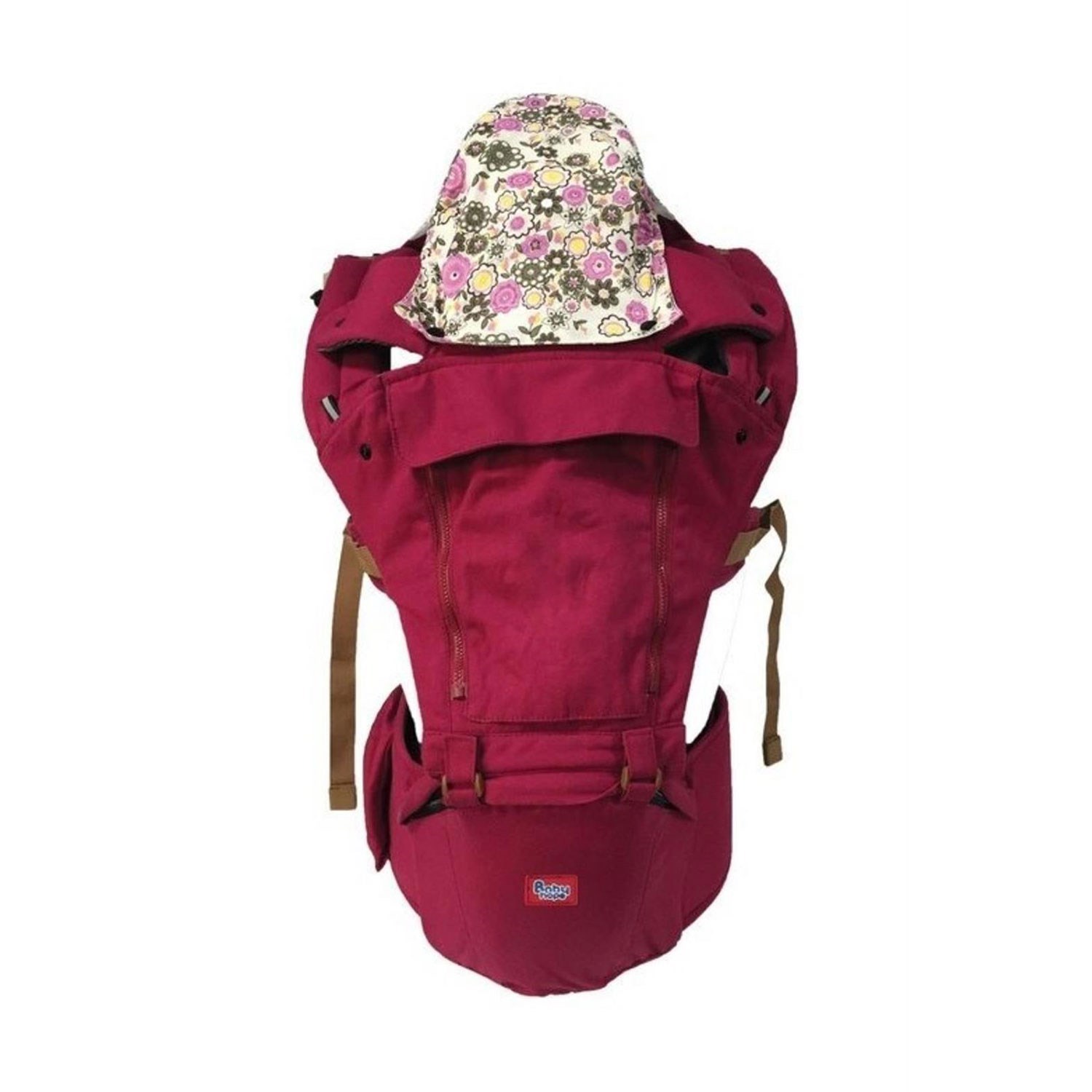 Babyhope Bel Destekli Bebek Kangurusu BH4040 Bordo