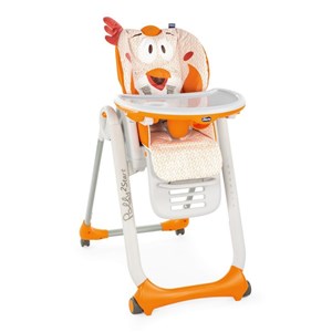 Chicco Polly 2 Start Bebek Mama Sandalyesi Turuncu