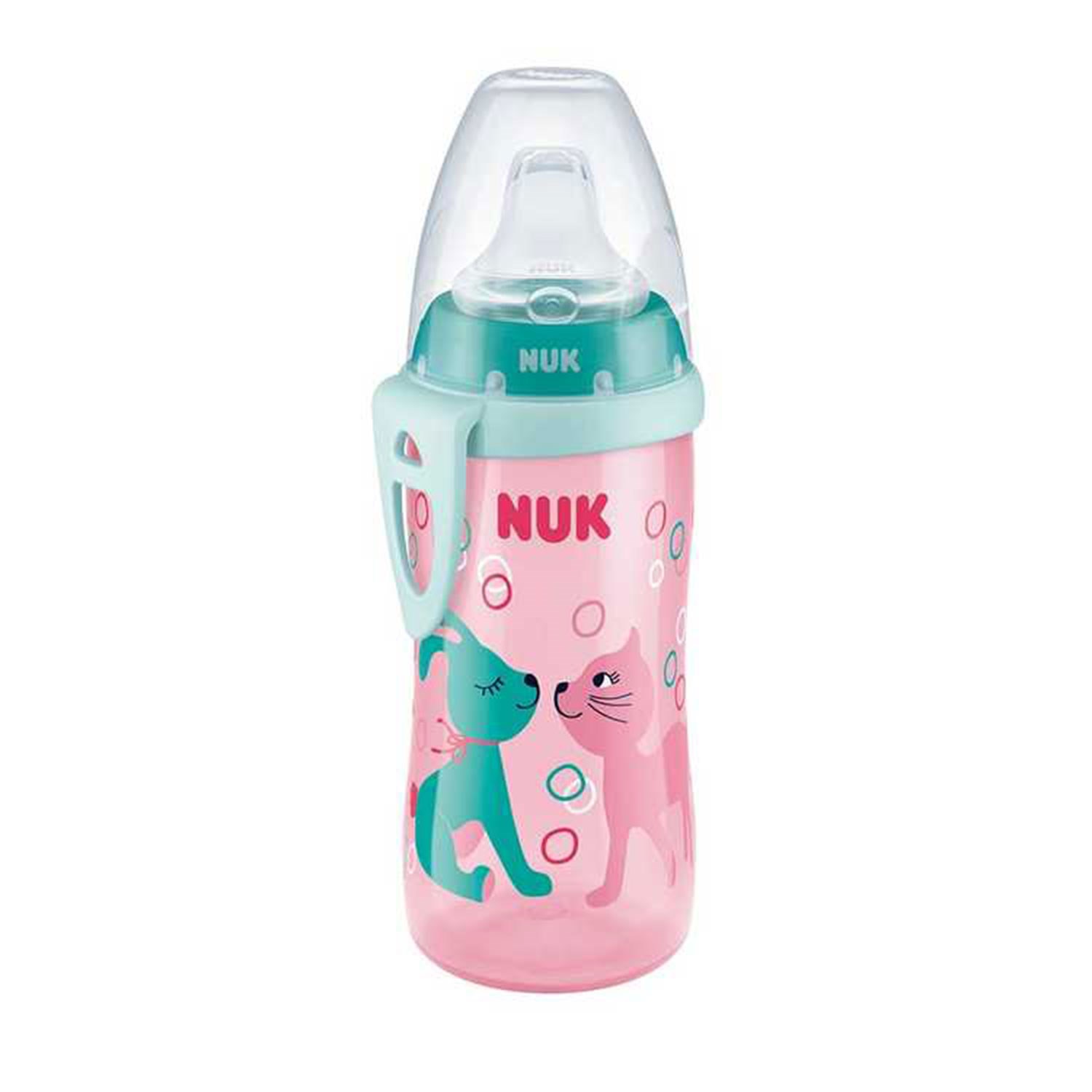 Nuk Active Cup Suluk 300 ml 751082 Pembe-Yeşil