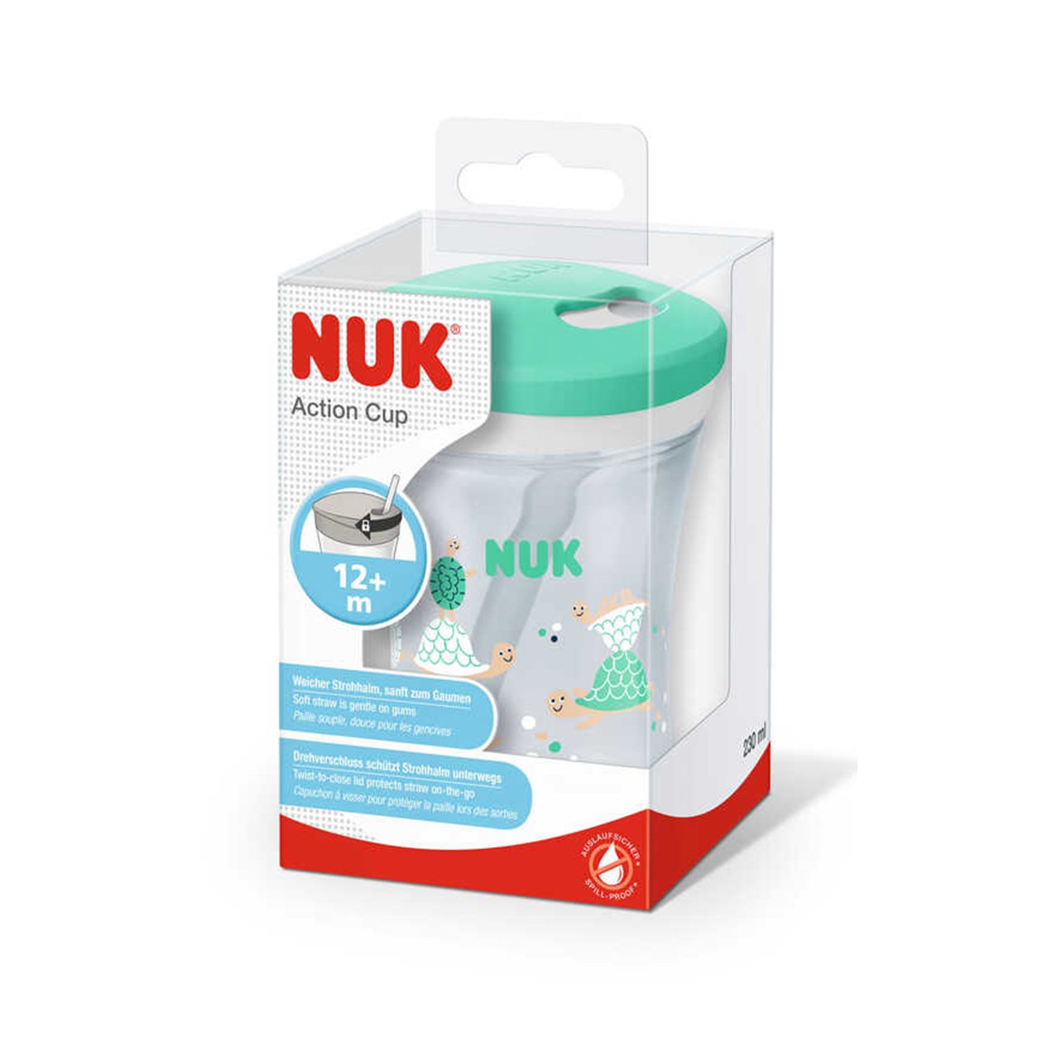 Nuk Action Cup Suluk 230 ml 751136 Yeşil