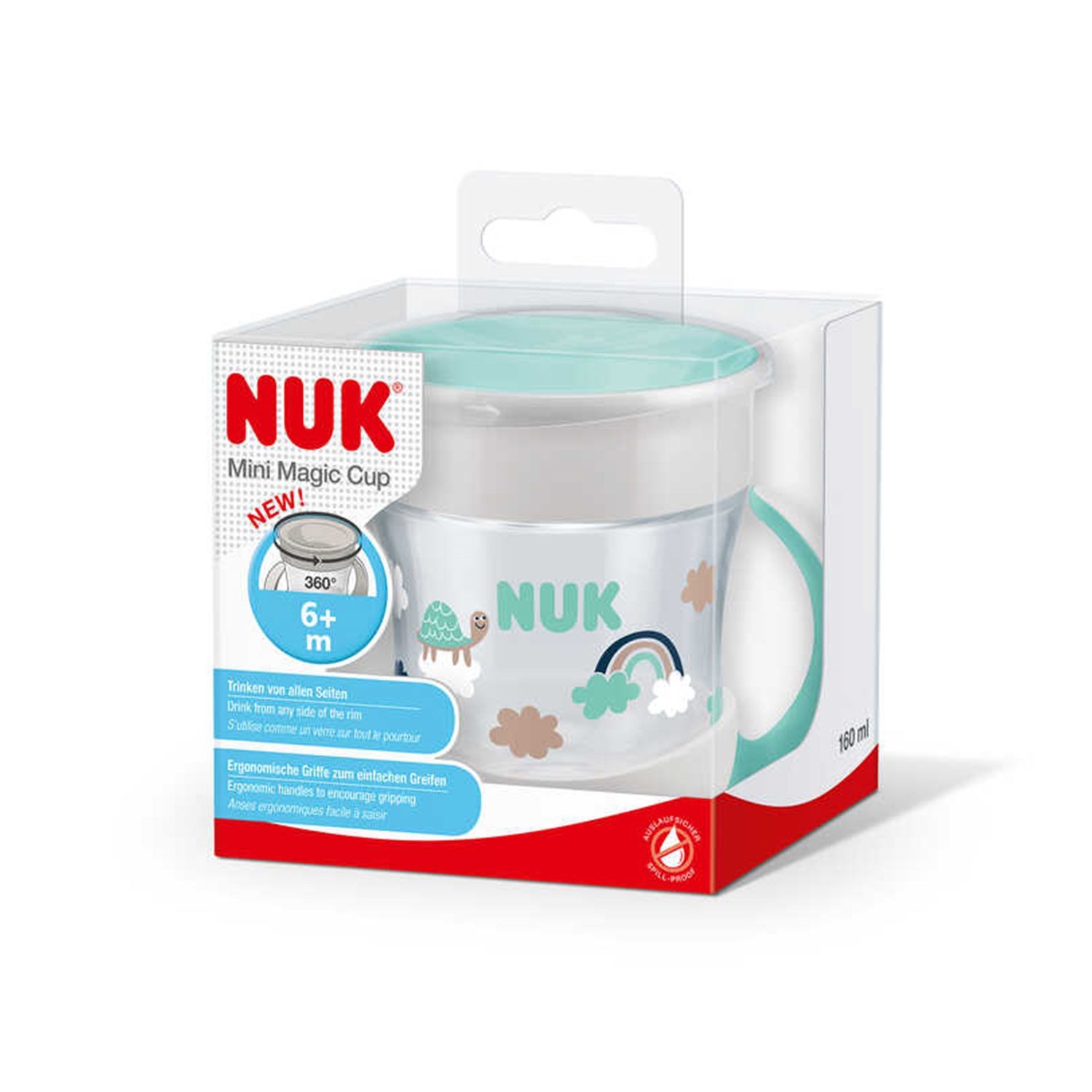 Nuk Mini Magic Cup Suluk 160 ml 751278 Yeşil