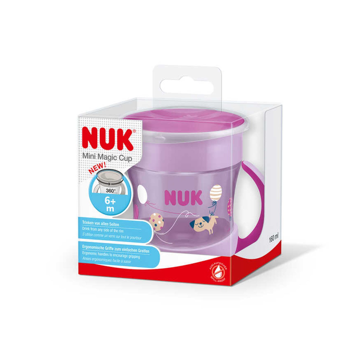 Nuk Mini Magic Cup Suluk 160 ml 751278 Mor