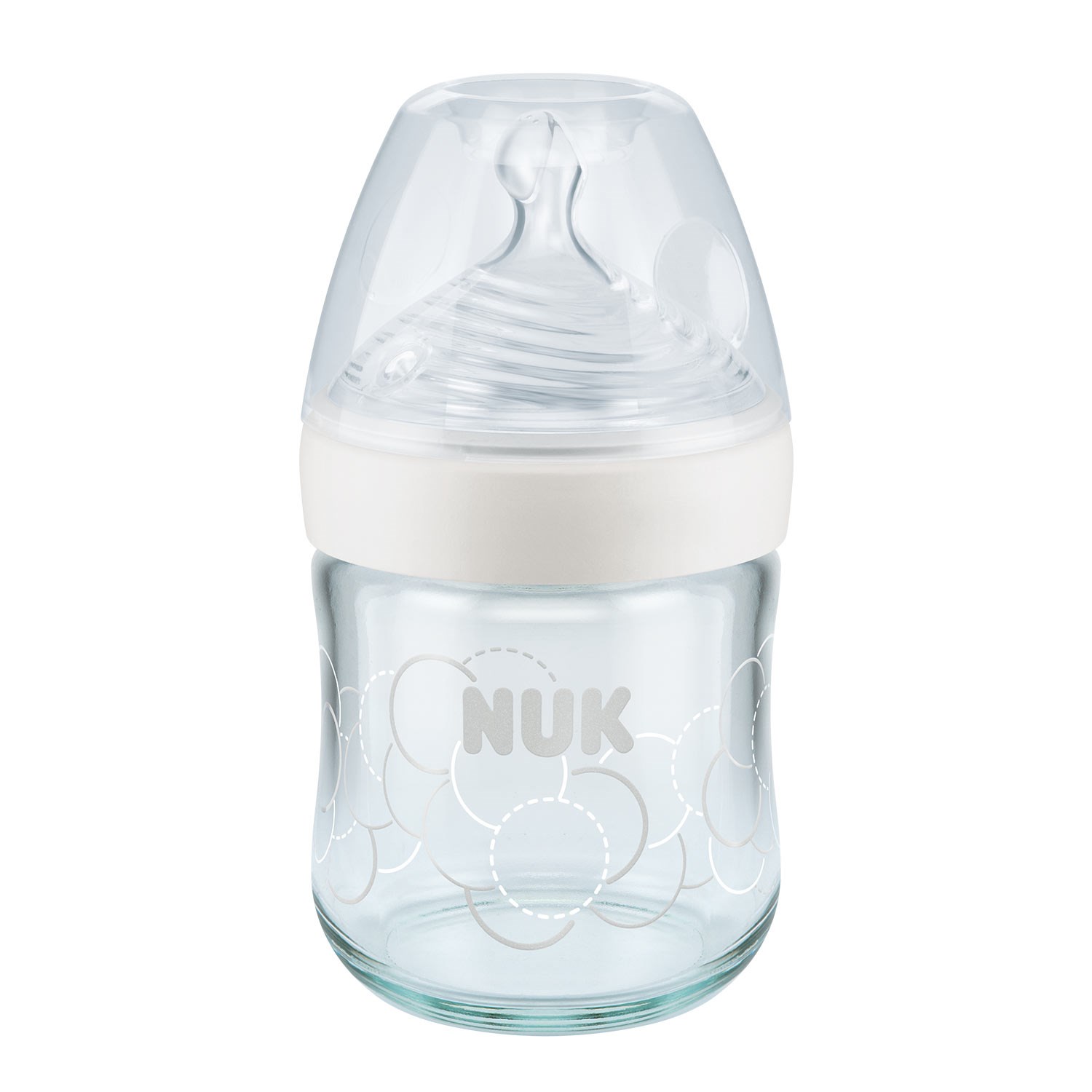 Nuk Nature Sense Cam Biberon 120ml 747090 Beyaz