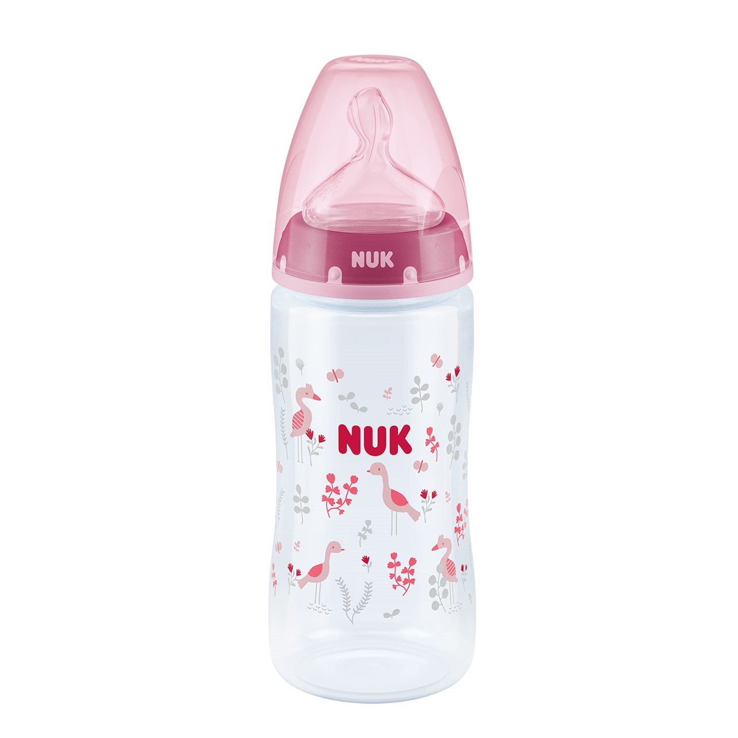 Nuk First Choice Plus PP Biberon 300 ml 741811 Pembe