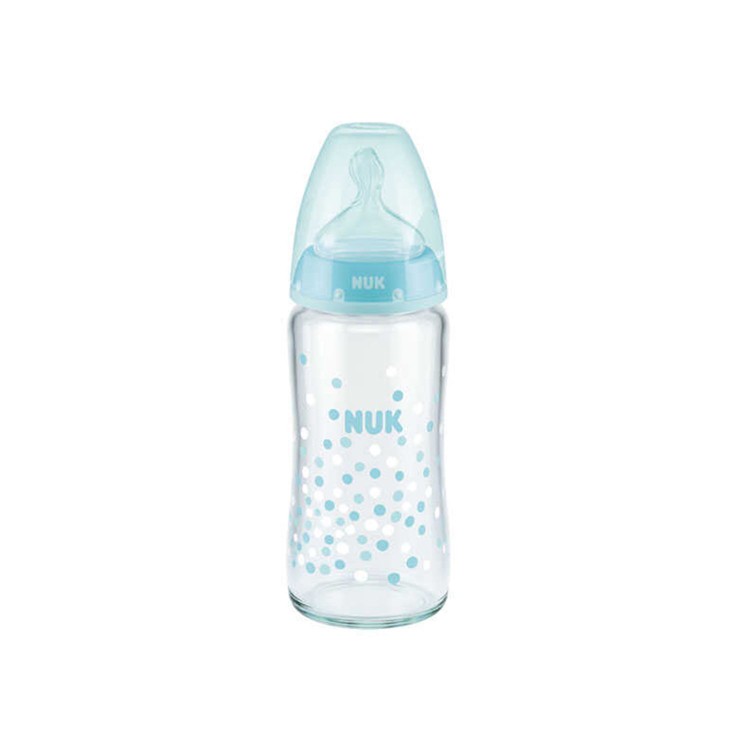 Nuk First Choice Plus Cam Biberon 240 ml 745099 Mavi