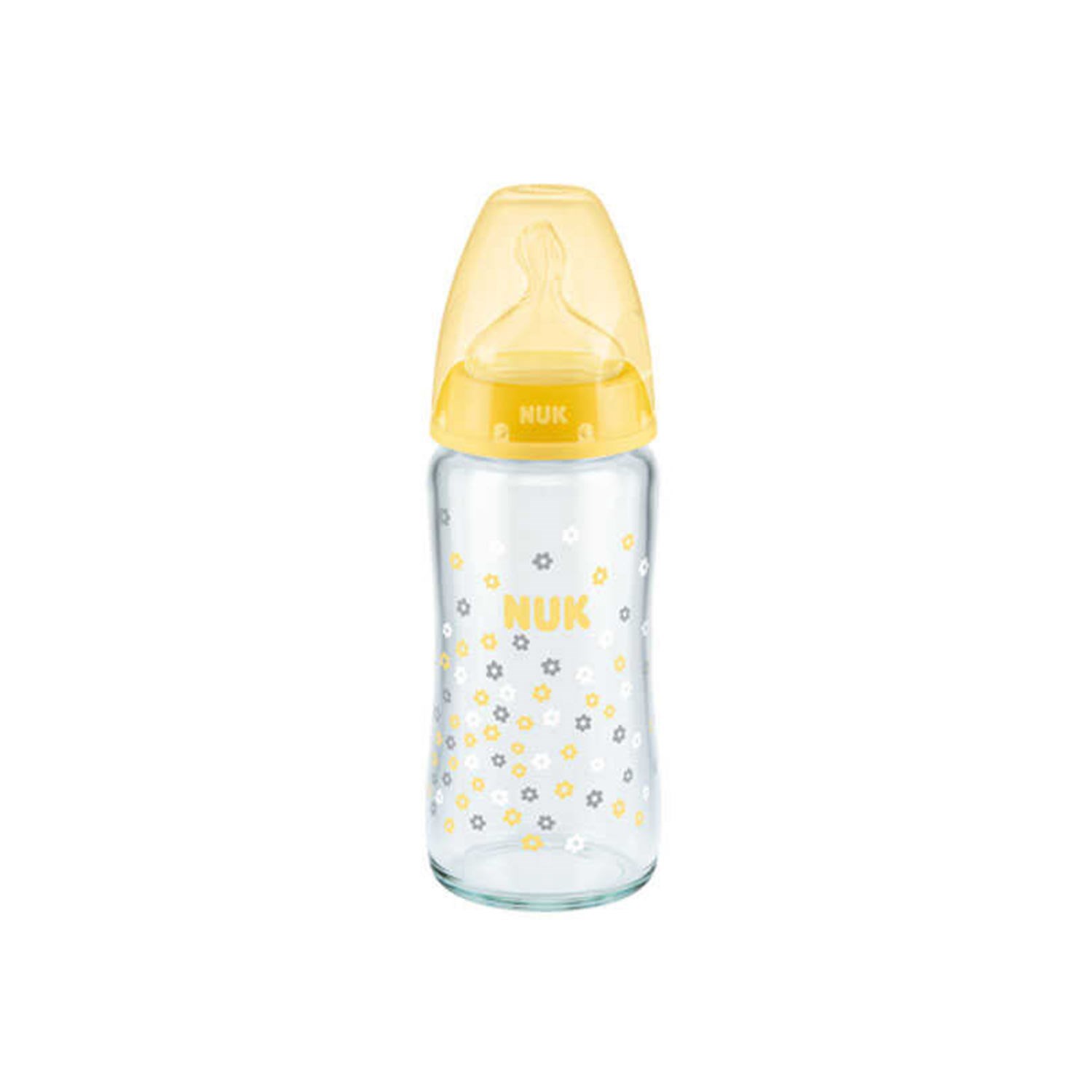 Nuk First Choice Plus Cam Biberon 240 ml 745099 Sarı