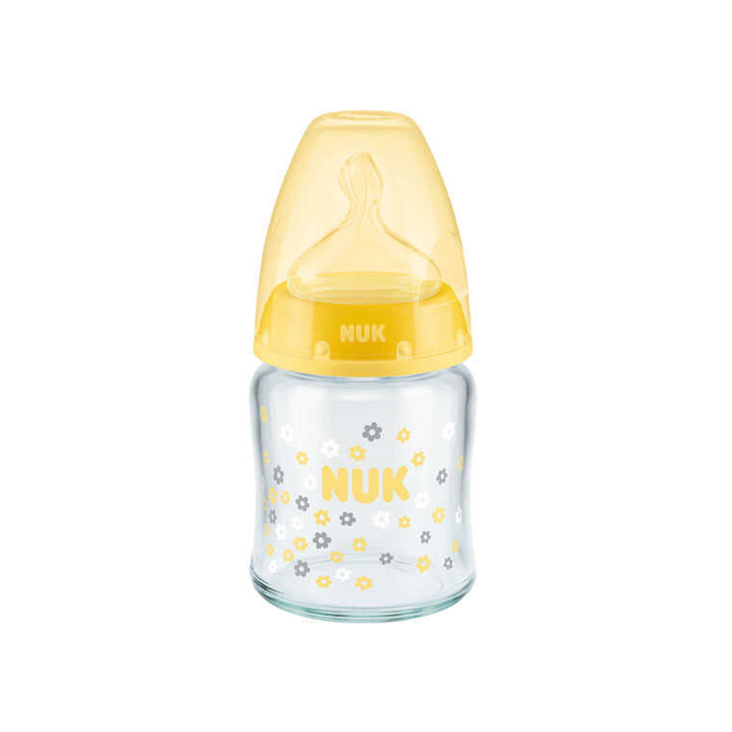 Nuk First Choice Plus Cam Biberon 120 ml 747095 Sarı