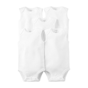 Carter's Layette 5'li Bebek Body 126G774 Beyaz