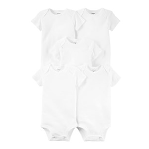 Carter's Layette 5'li Bebek Body 126G775 Beyaz