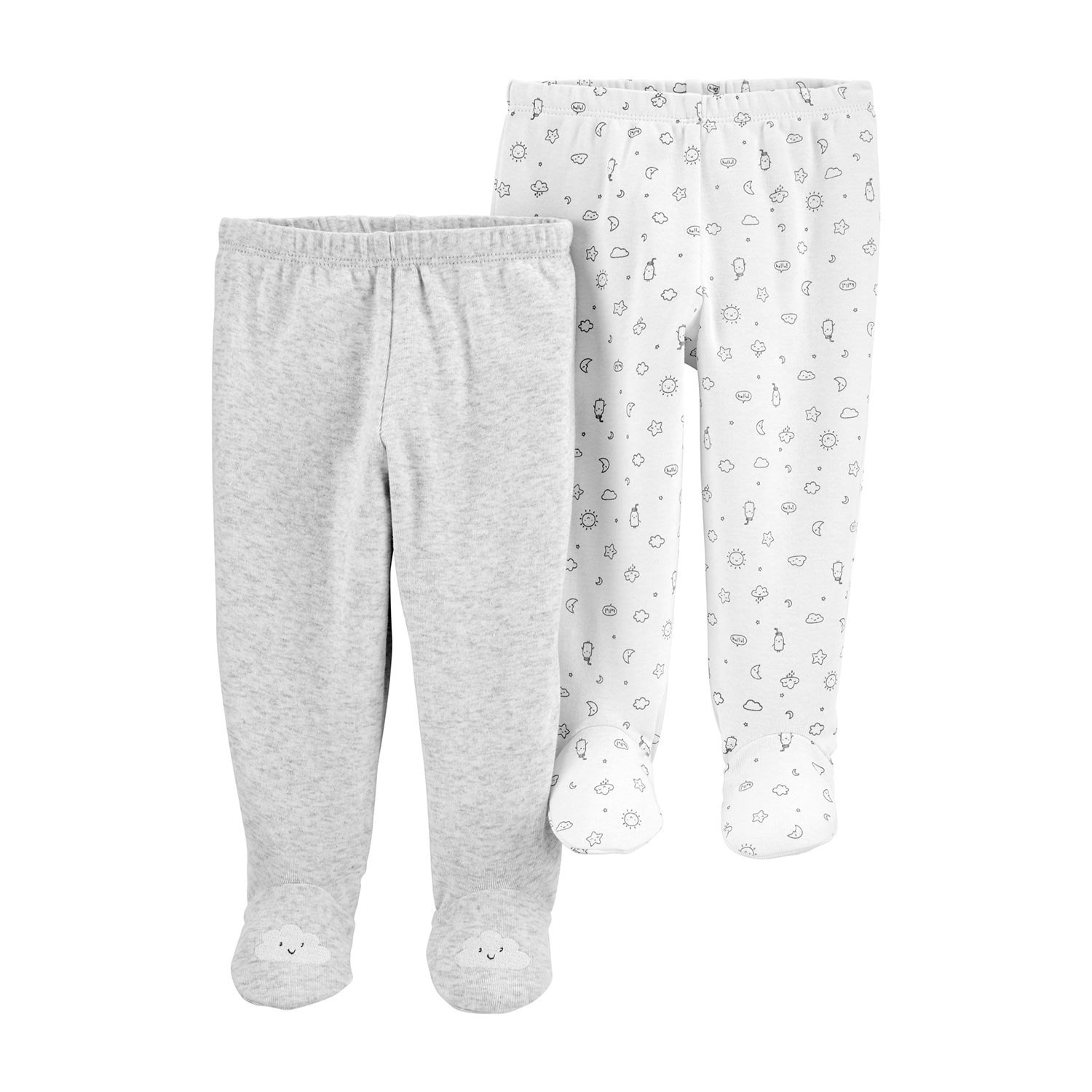 Carter's Layette 2'li Bebek Pantolonu 1I719810 Ekru