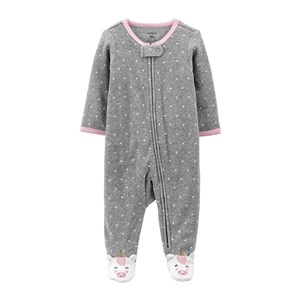 Carter's Havlu Bebek Tulumu 1J948510 Gri