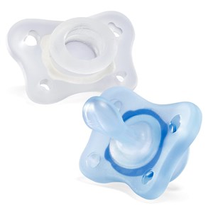Chicco Physio Forma Mini Soft 2'li Emzik 0-2 Ay Mavi