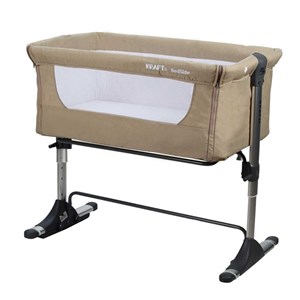 Kraft Bed Side Anne Yanı Beşik Bej