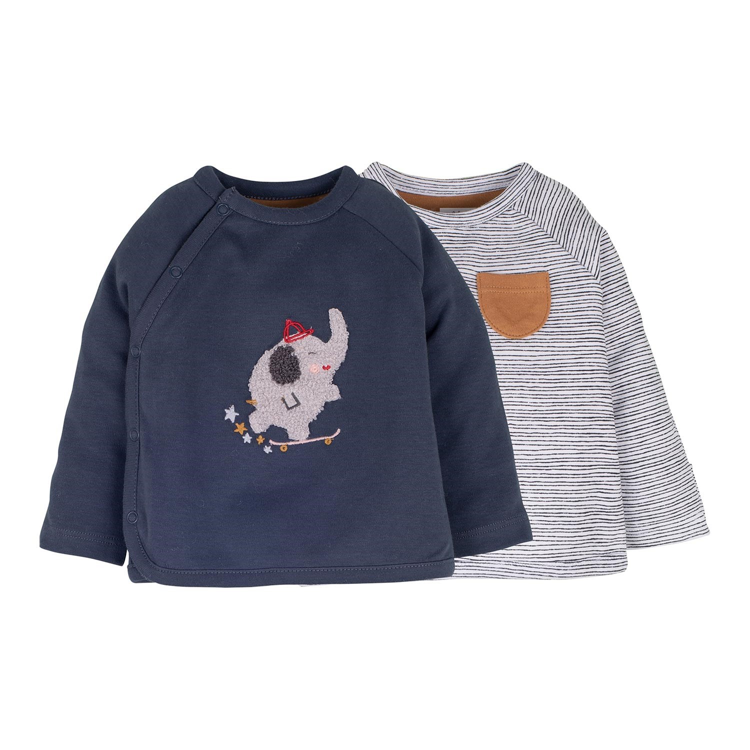 İdil Baby 2'li Bebek Zıbını 14263 Çizgili