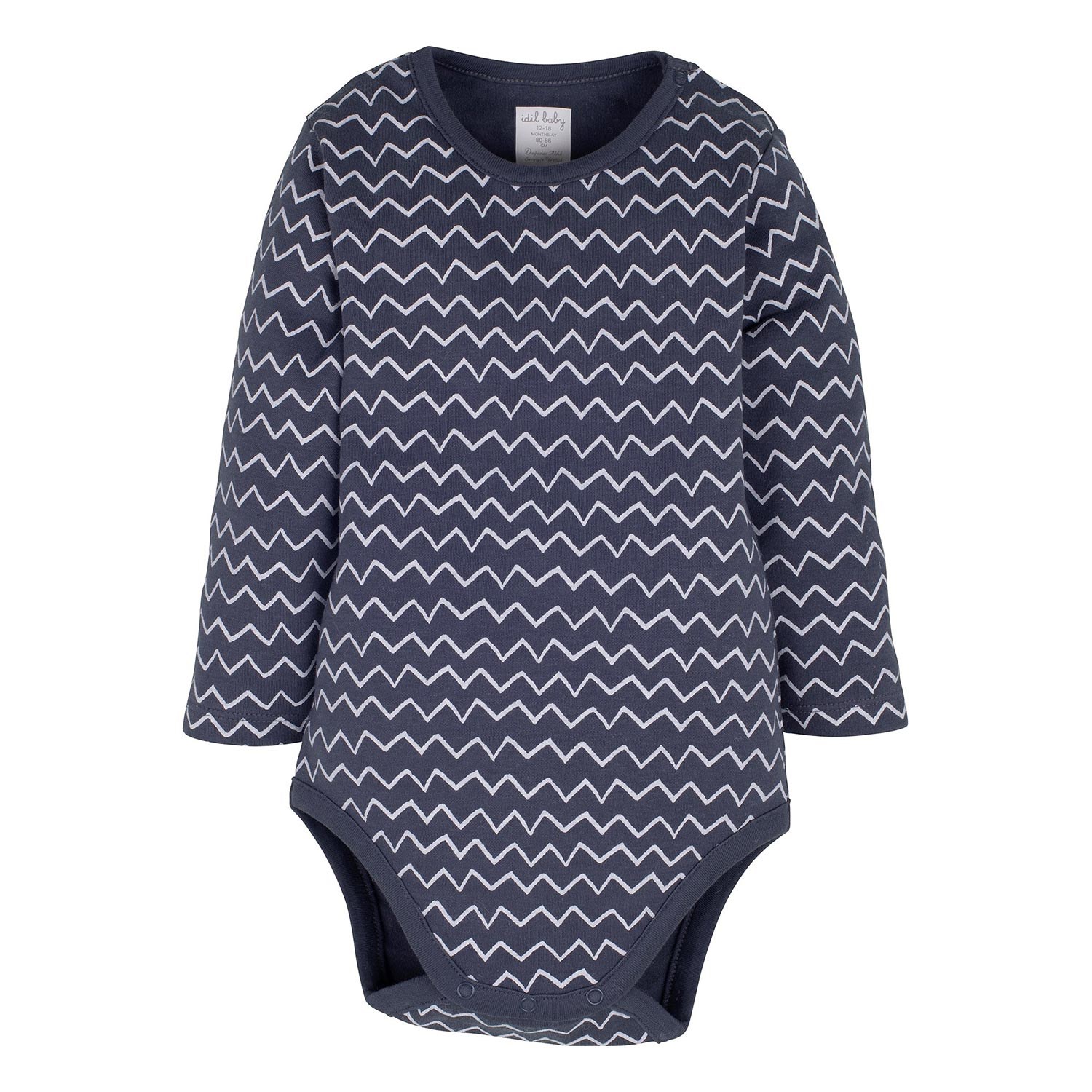İdil Baby 2'li Bebek Body 14254 Baskılı