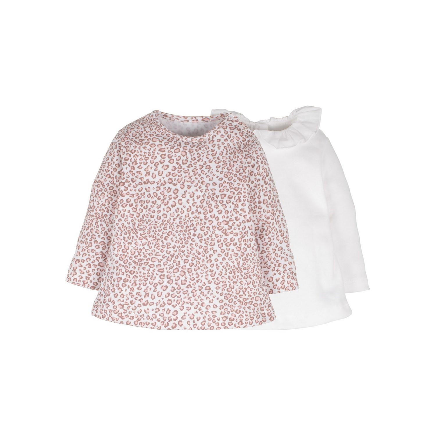 İdil Baby 2'li Bebek T-Shirt 14313 Leopar