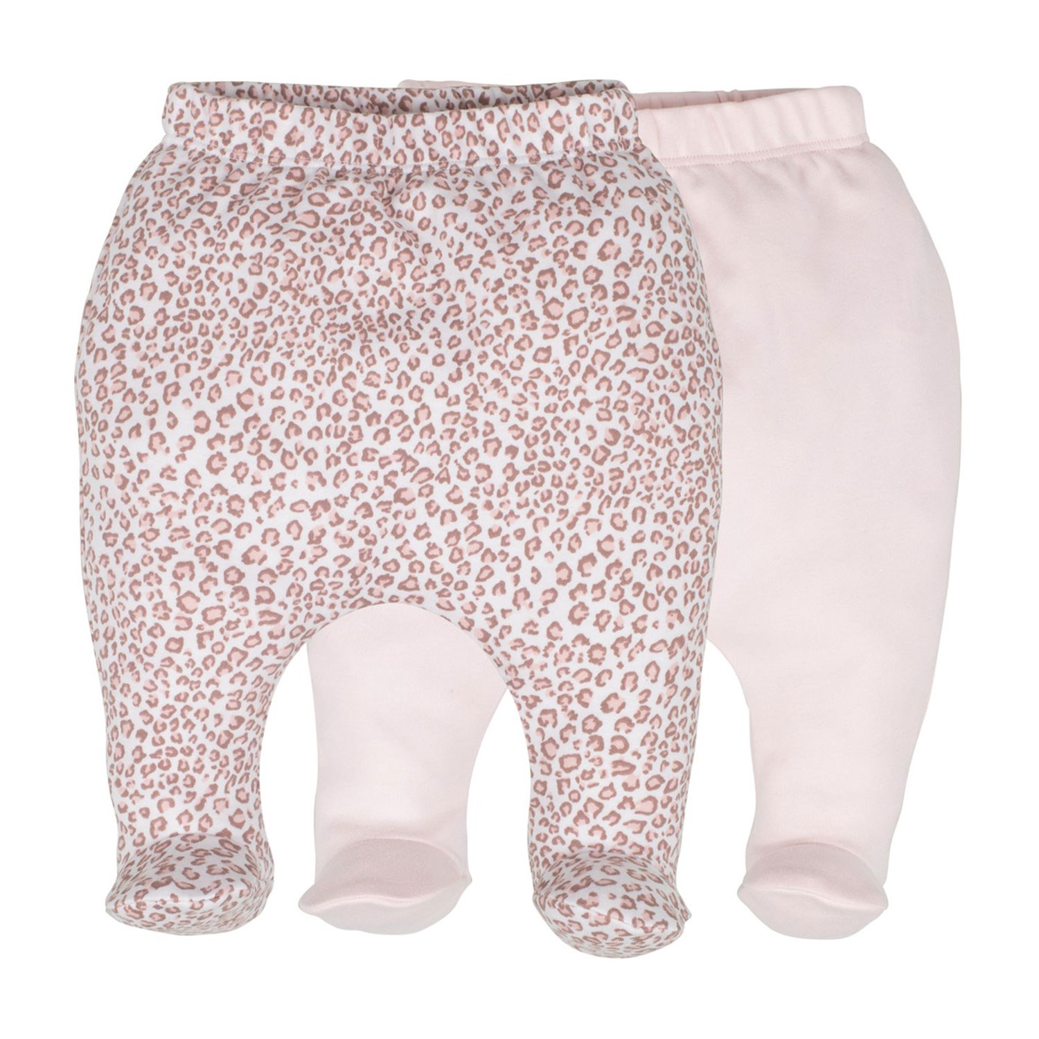İdil Baby 2'li Patikli Bebek Pantolonu 14314 Leopar