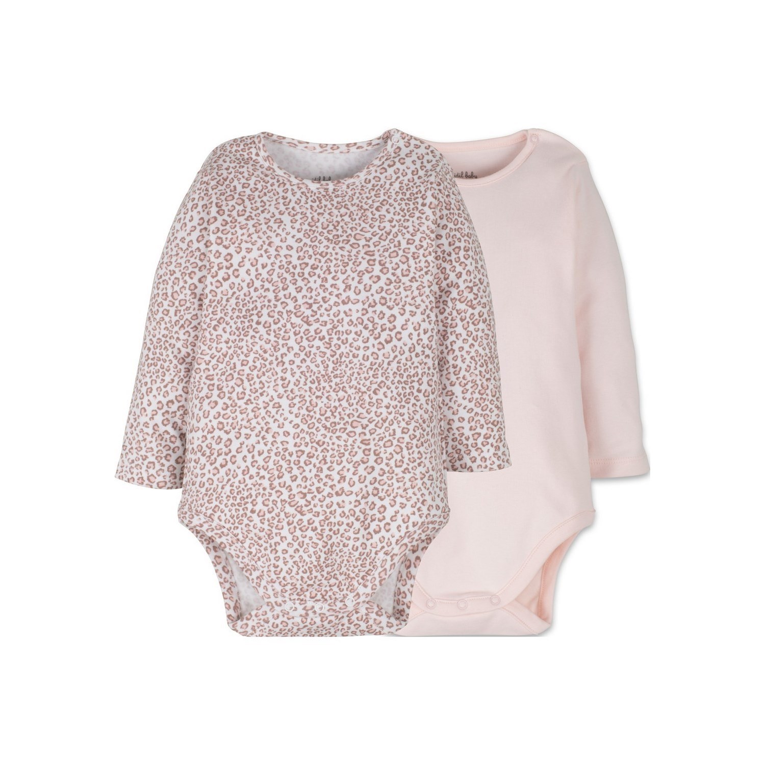 İdil Baby 2'li Bebek Body 14319 Leopar