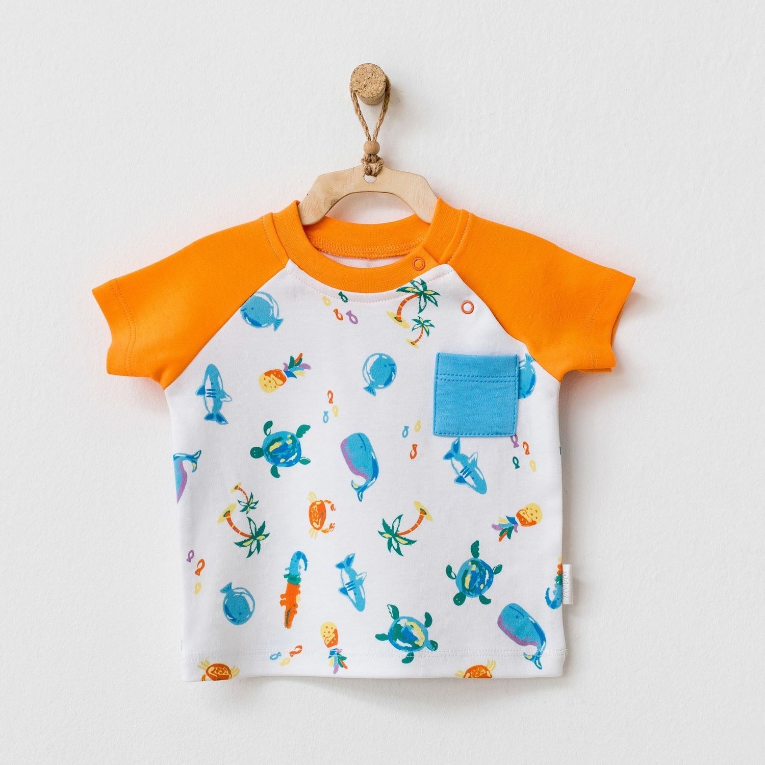 Andywawa Play Time Bebek Tshirt AC21867 Çok Renkli