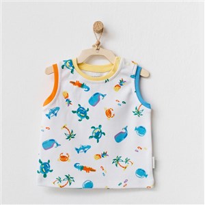 Andywawa Play Time Bebek Tshirt AC21872 Çok Renkli