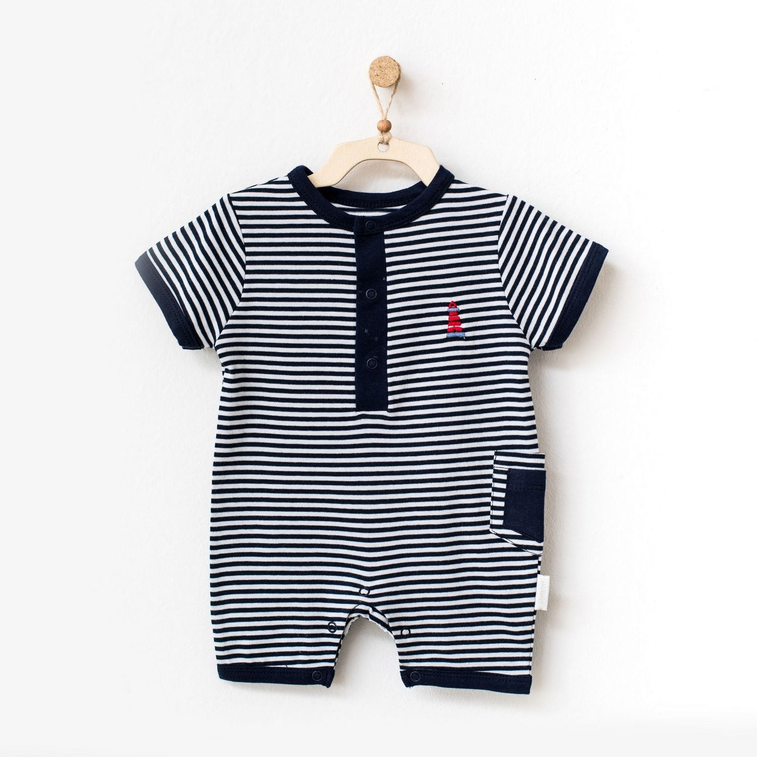 Andywawa Gentleman Boys Bebek Tulumu AC21660 Navy