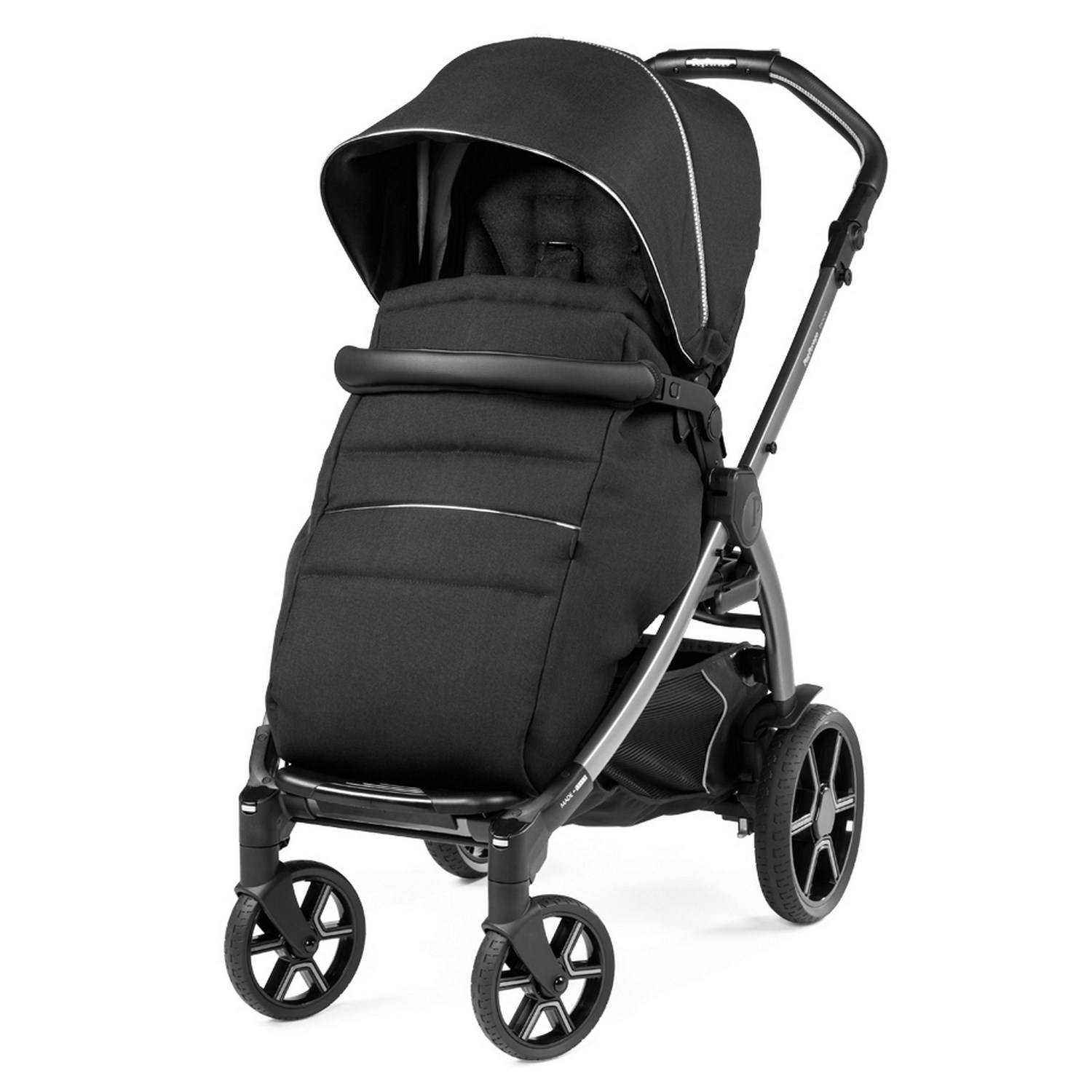 Peg Perego New Book Travel Sistem Bebek Arabası Black Shine