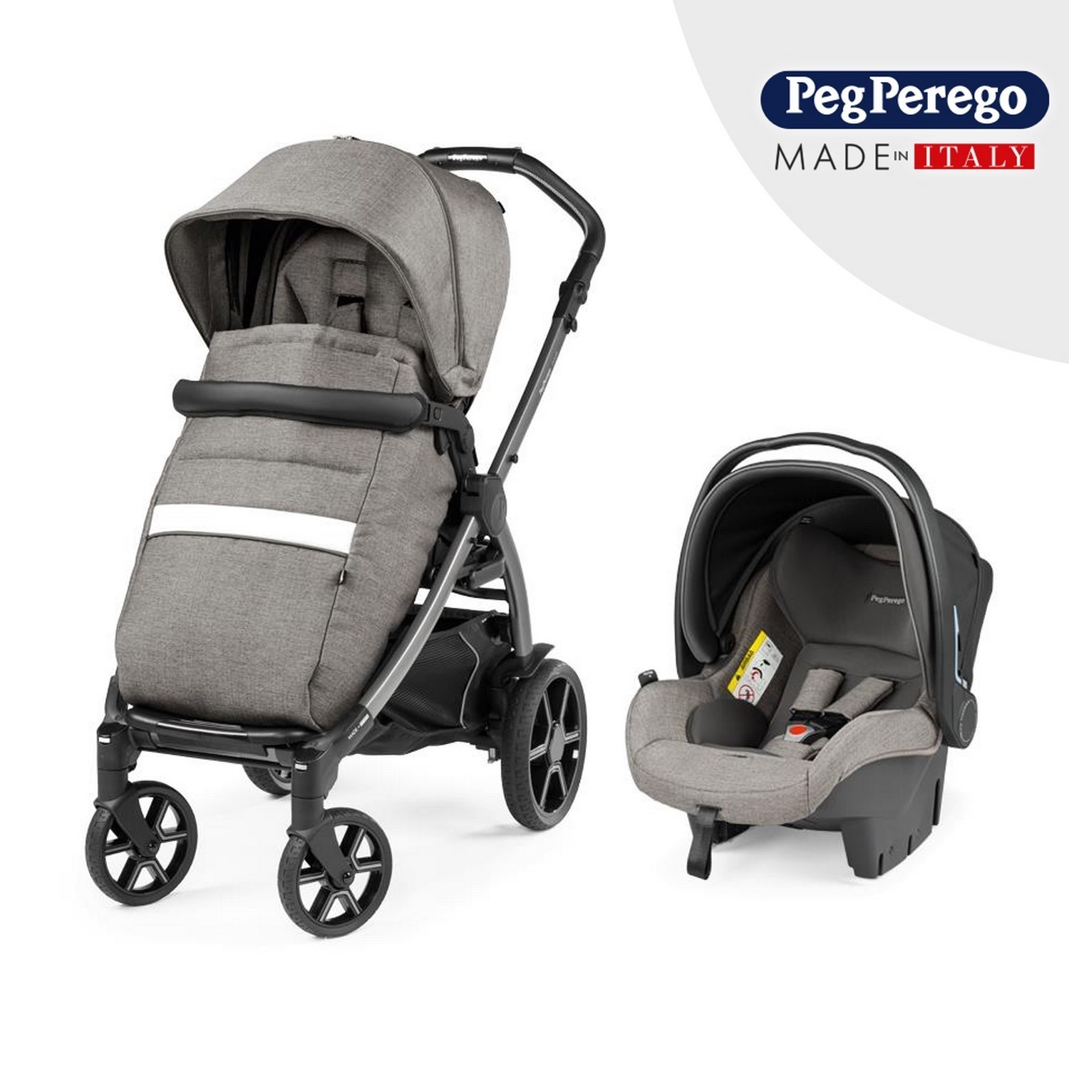 Peg Perego New Book Travel Sistem Bebek Arabası City Grey