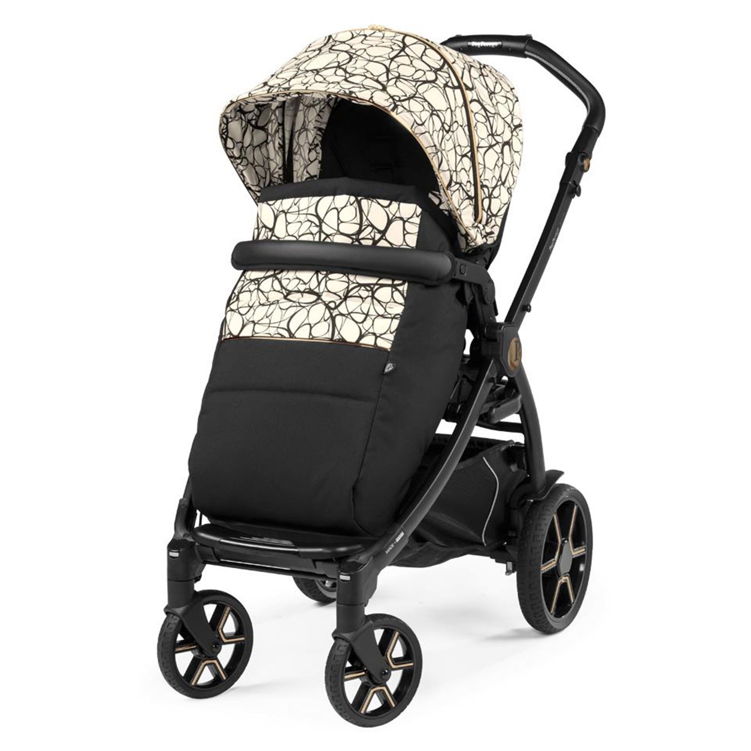 Peg Perego New Book Travel Sistem Bebek Arabası Graphic Gold