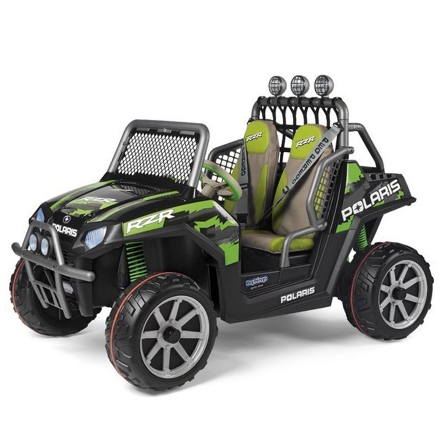 Peg Perego Polaris Ranger RZR 24 Volt Akülü Araba Green Shadow