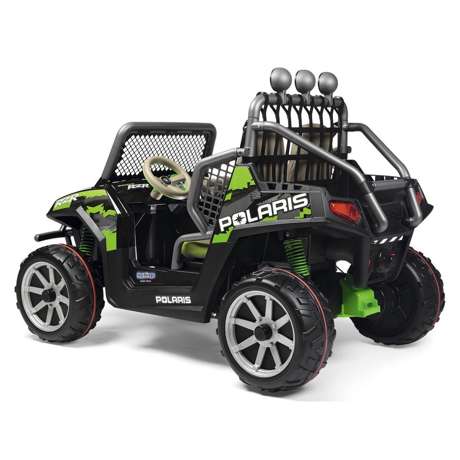 Peg Perego Polaris Ranger RZR 24 Volt Akülü Araba Green Shadow