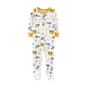 Carter's Patikli Pijama Tulumu 1J189510 Beyaz