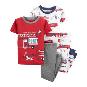 Carter's itfaiye 4'lü Bebek  Pijama Takımı 1K479712 Kırmızı
