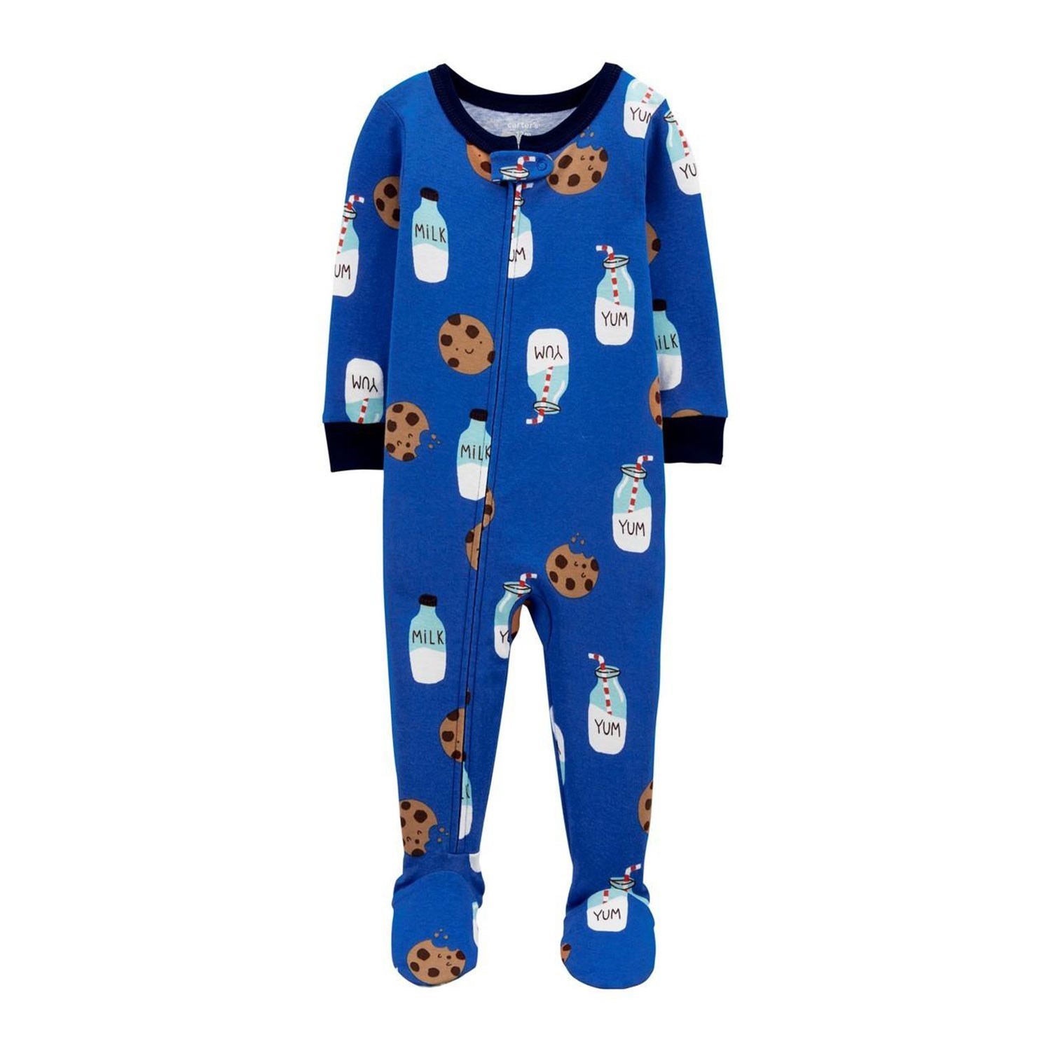 Carter's Kurabiye Desenli Çocuk Tulumu 2K596210 Lacivert