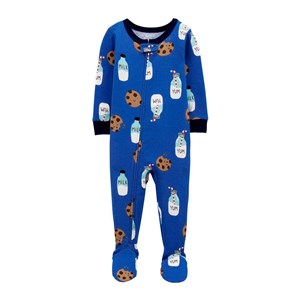 Carter's Kurabiye Desenli Çocuk Tulumu 2K596210 Lacivert
