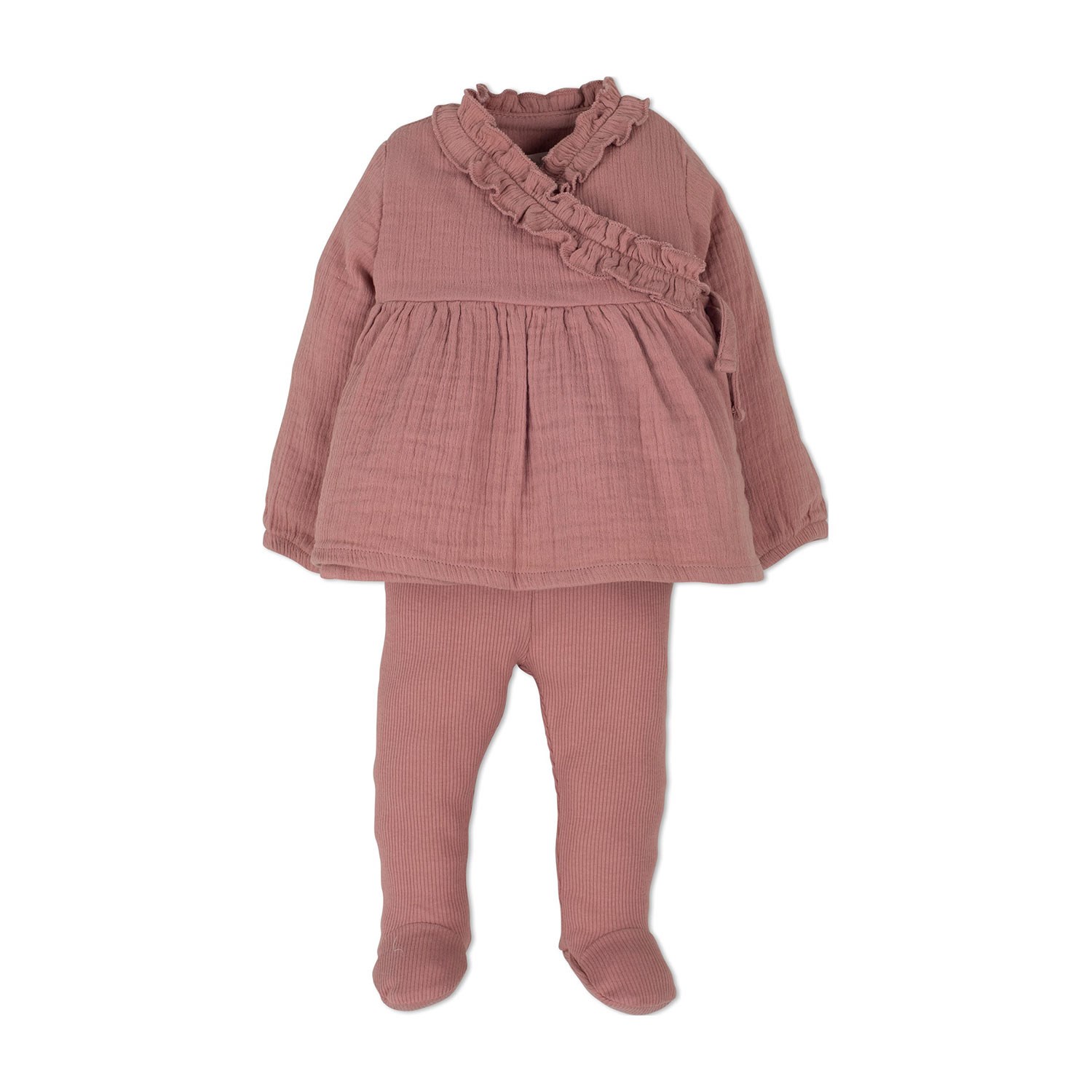 İdil Baby 2'li Bebek Takımı 14284 Kahverengi