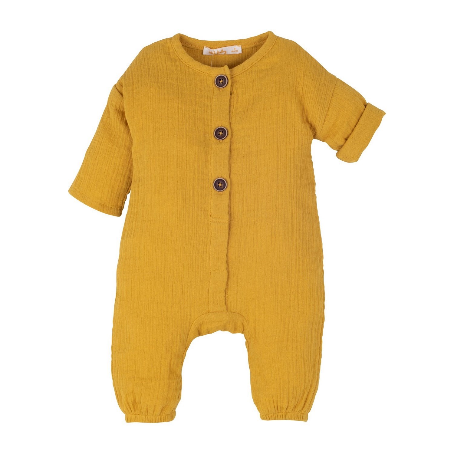 İdil Baby Bebek Tulumu 14368 Hardal