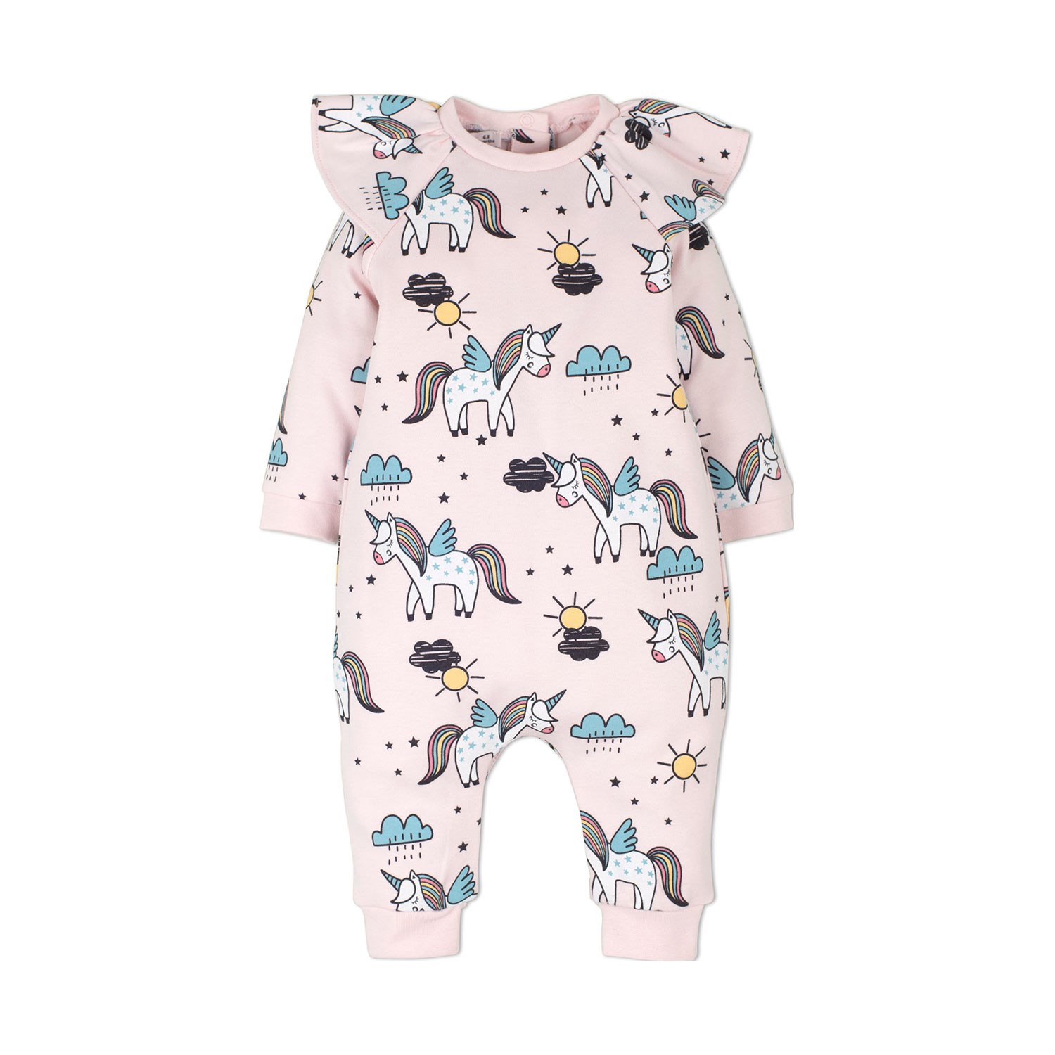 İdil Baby Unicorn Bebek Tulumu 14332 Somon