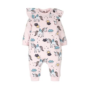 İdil Baby Unicorn Bebek Tulumu 14332 Somon