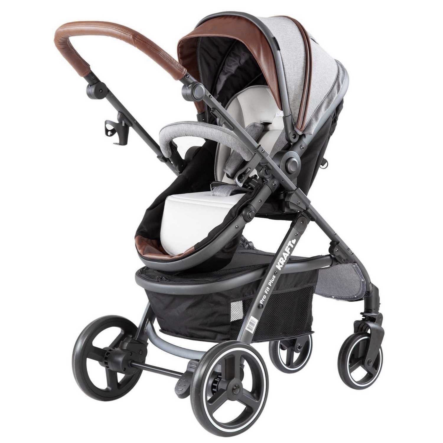 Kraft Pro Fit Plus Travel Sistem Bebek Arabası Grey