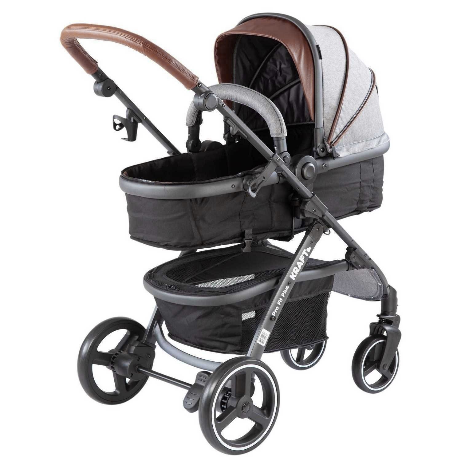 Kraft Pro Fit Plus Travel Sistem Bebek Arabası Grey