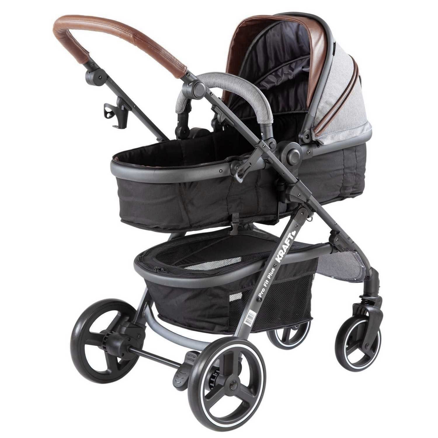 Kraft Pro Fit Plus Travel Sistem Bebek Arabası Grey