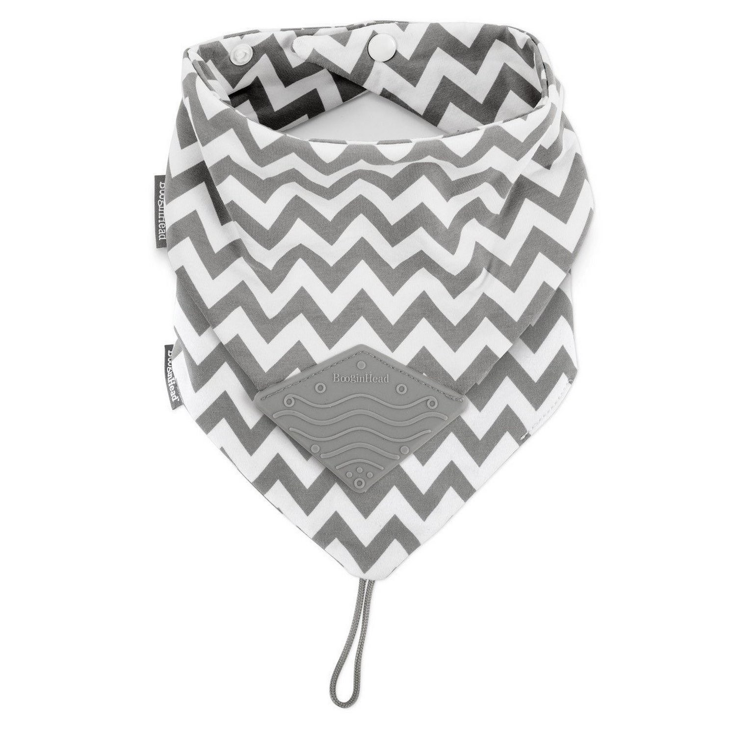 Booginhead Diş Kaşıyıcılı Önlük Grey