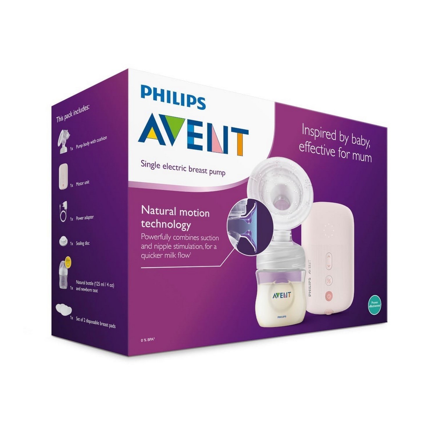 Philips Avent Natural Elektronik Göğüs Pompası SCF395/11 