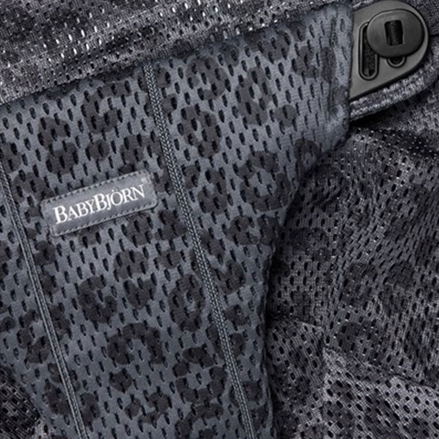 BabyBjörn Bliss Ana Kucağı Mesh Anthracite Leopard