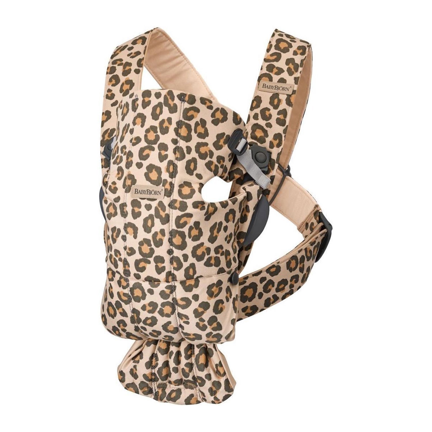 BabyBjörn Kanguru Mini Cotton Beige Leopard