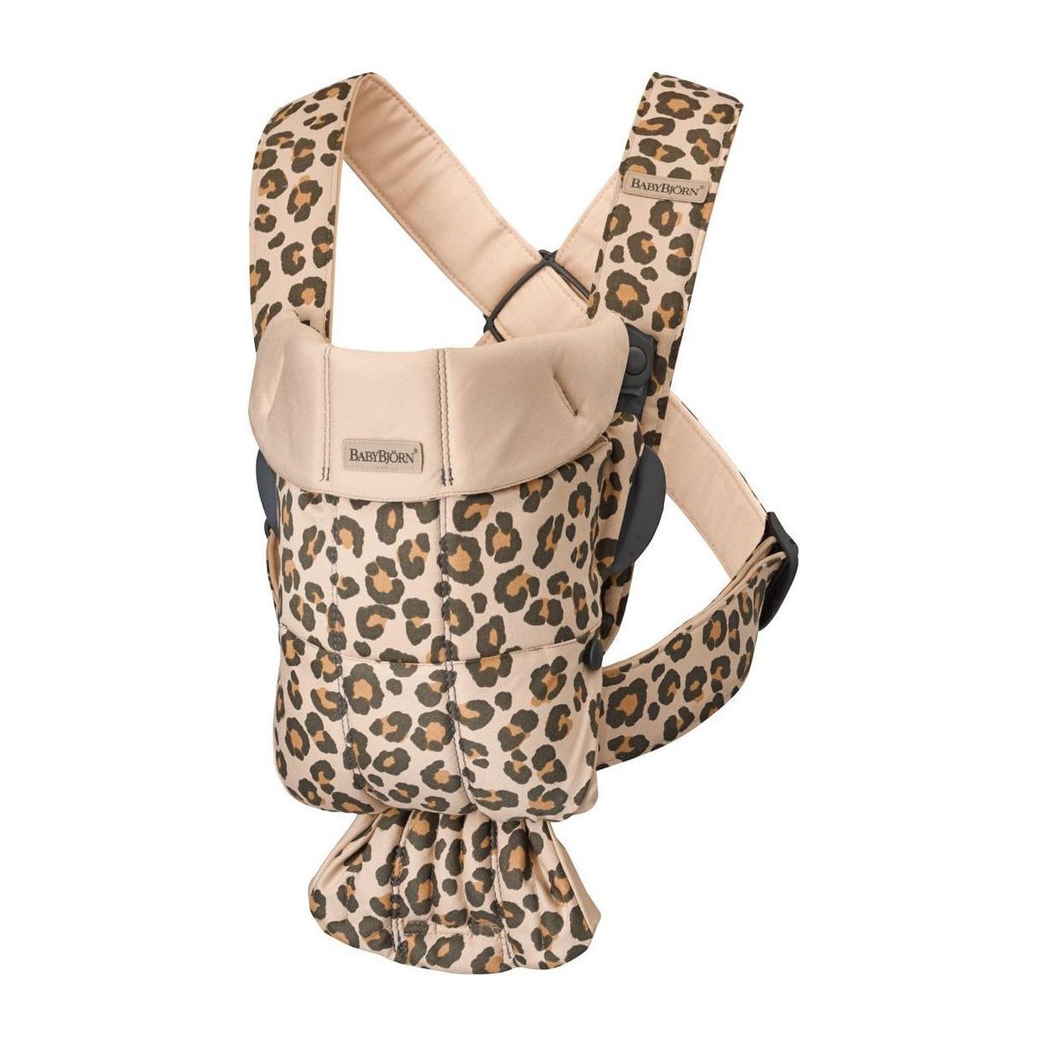 BabyBjörn Kanguru Mini Cotton Beige Leopard